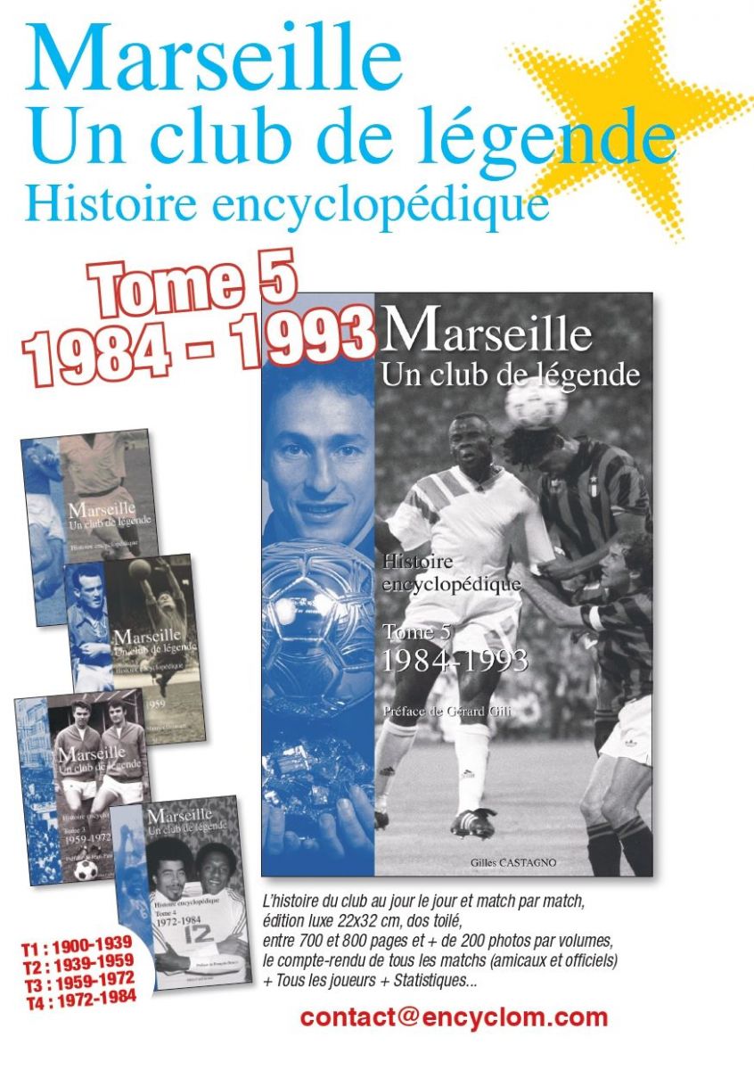Séance de dédicaces au club : l'Histoire illustrée de l'Olympique de  Marseille « OM un club une légende » - US Venelles